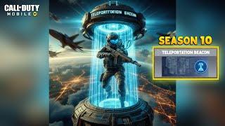 Teleportation Beacon New BR Class CODM - Season 10 COD Mobile 5th Anniversary Updates