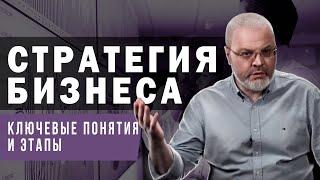 Стратегия бизнеса - ключевые понятия и этапы