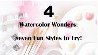 4. Explore 7 Watercolor Styles: An Easy Beginner’s Guide to Finding Your Style