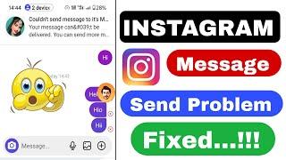 couldn't send message to Instagram | couldn't send message to instagram 2024