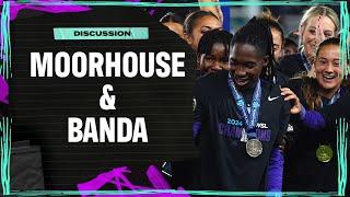 NWSL Championship MVP Barbra Banda CRASHES Moorehouse's Post-Match TV interview! | Attacking Third