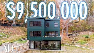 Inside a $9.5M Hudson River Home With A Lofted Playhouse | On The Market