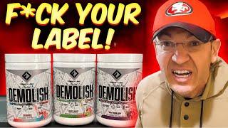 DMHA + DMBA you FEEL!  DEMOLISH [V2] Pre Workout Review