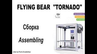 3D Printer Flying Bear TORNADO (assembling tutorial and print test)