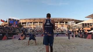 Mol.A/Sørum (NOR) vs. Semenov/Leshukov (RUS) Final Game CEV European Championships 2019 (UNEDITED)