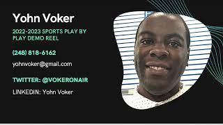 Yohn Voker Sports PXP Demo Reel (2022-2023)