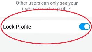 How To Lock Profile in Imo App