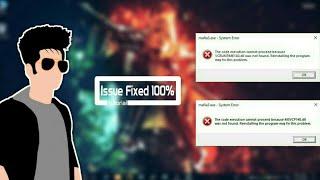 100% Fixed VcRuntime140.dll & mscvp140.dll Missing Error #TECH #TUTORIAL #TIPS&TRICKS #SOLVED