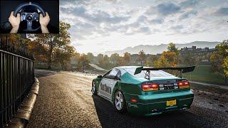 Forza Horizon 4 - 1994 Nissan 300ZX Twin Turbo (Steering Wheel + Paddle Shifter) Gameplay