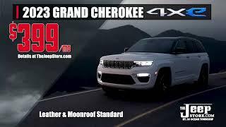 $379/mo Grand Cherokee and $349/mo Wrangler 4xe!