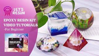 LET'S RESIN Epoxy Resin Kit, Diamond Resin Crafts/Resin Jewelry Making Kit for Beginners