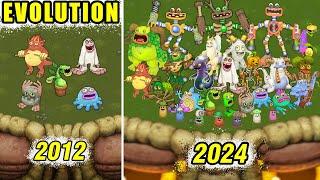 Plant Island Evolution - Full Song | My Singing Monsters