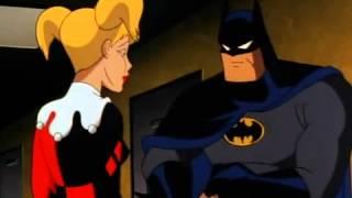 Harley Quinn Kisses Batman