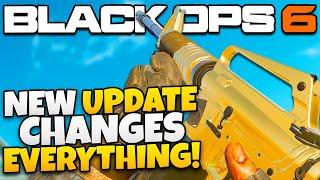 THE NEW UPDATE 1.01 in BLACK OPS 6 CHANGES EVERYTHING! (AR NERFS, SMG BUFFS, RECON NERF) COD BO6