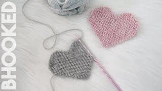 Knitted Hearts for Valentine's Day! 