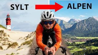 Per Fahrrad durch Deutschland: (1.200km) Solo-Bikepacking