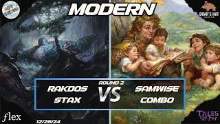 Rakdos Stax VS Samwise Combo [MTG Modern Round 2]