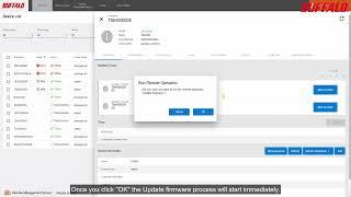 How to Update Buffalo TeraStation Firmware Using Buffalo Remote Management Service