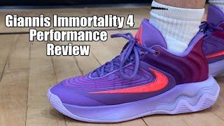 Is this Nike's best budget basketball shoe? Nike Giannis Immortality 4 Performance Review