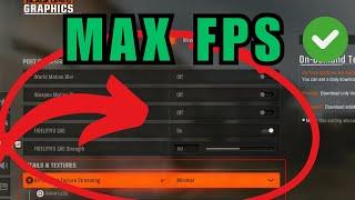 The Optimized Graphics Settings for Max FPS in Call of Duty: Black Ops 6 on PC