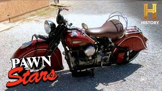 Pawn Stars: Will Rick STRIKE a Deal on This Steve McQueen BIKE?? (Season 4)