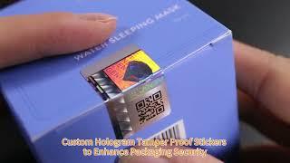 Custom Hologram Tamper Proof Stickers to Enhance Packaging Security