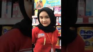 Tik tok kasir Alfamart cantik bikin melek