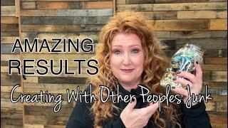 CREATING WITH OTHERS JUNK PILES | AMAZING ONE OF A KIND HOME DECOR