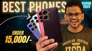 TOP 5 Best Phone Under 15000 in June 2025 l Best 5G Smartphone Under 15000