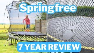 7 Year Springfree Trampoline Review - Are They Worth The Money? 092 Large Oval