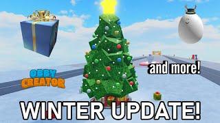 THE NEW OBBY CREATOR CHRISTMAS UPDATE IS HERE...