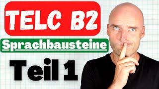 TELC B2 Sprachbausteine Teil 1 | Tipps + Beispiele + Übungen zum Mitmachen 