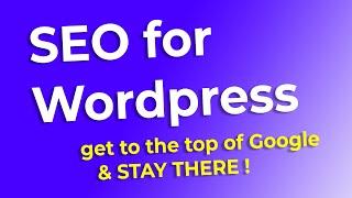 SEO strategy for 2022 - WordPress SEO tutorial - free SEO course