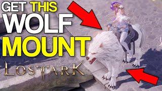 How to get Frost Wolf Mount for *FREE* | Lost Ark Guide