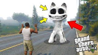 НАШЁЛ БЕЛОГО МУЛЬТЯШНОГО КОТА в ГТА 5 МОДЫ! WHITE CARTOON CAT МОД в GTA 5