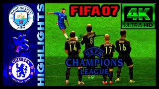 Man City vs Chelsea  FIFA 07 2021 Patch 2022 Version  Subscribe to get this Patch for Free!