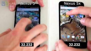 Google Nexus 5X vs Nexus 5 , Speed Test