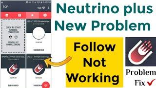 Neutrino plus problem (Follow button not working)