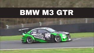 BMW M3 GTR V8 On Track Testing - Engine Sound