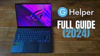 G-Helper FULL Guide for Asus ROG Laptops 2024 (Zephyrus G14/G16, Flow X13, etc.)