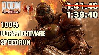 [WR] 1:39:40 - Doom Eternal 100% Ultra-Nightmare Restricted