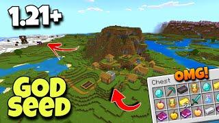 [God Seed] For Minecraft 1.21 Bedrock & Pocket Edition | Seed Minecraft 1.21 | Minecraft Seeds