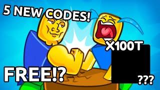 *NEW* WORKING ALL CODES FOR Arm Wrestle Simulator IN OCTOBER! ROBLOX Arm Wrestle Simulator CODES