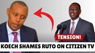 Statehouse Scandal: Nelson Koech Exposes Ruto Live on Citizen TV