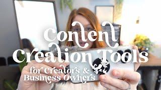 TOOLS FOR CONTENT CREATORS: TECHNOLOGY AND ACCESSORIES FOR SMALL BUSINESS OWNERS AND INFLUENCERS