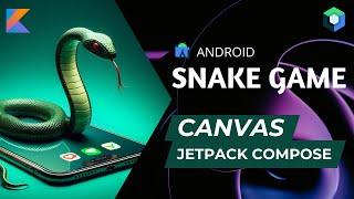 Snake Game Android App || Jetpack Compose || Canvas || #kotlin