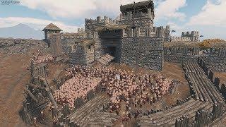 1000 PEASANTS CASTLE SIEGE - Mount & Blade 2 BANNERLORD