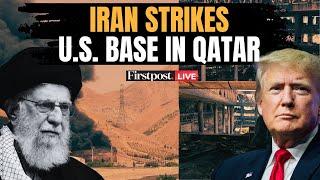 Iran Israel War LIVE | Iran Strikes US Base in Doha | Iran Attacks Israel