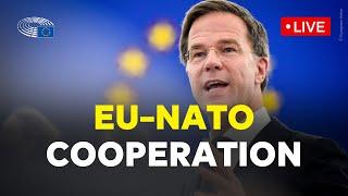 Discussion with new Nato Secretary General, Mark Rutte