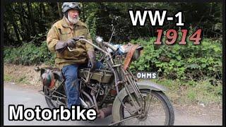 BRITAIN WORLD WAR1 MATCHLER MOTOSACOCHE ENGINE 1914! #world #war  #classicbike #fyp